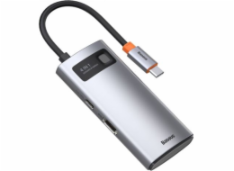 Stanice/replikátor USB-C řady Baseus Metal Gleam (CAHUB-CY0G)