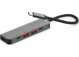  Multiport Hub 5v1 HDMI 4K, 2xUSB-A 3.2, USB-C 3.2, USB-C PD 100W