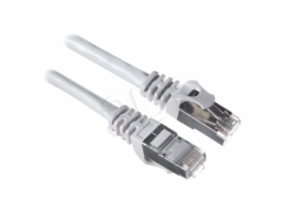 A-LAN Patchcord S/FTP, kat.6A, LSOH, 1m, šedý (KKS6ASZA1.0)