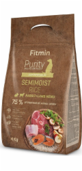 Fitmin dog Purity Rice Semimoist Rabbit&Lamb - 4 kg