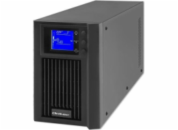 UPS Qoltec nouzový napájecí zdroj UPS | On-line | Čistá sinusová vlna | 2kVA | 1,6kW |LCD | USB