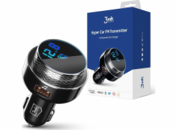 3mk nabíječka do auta Hyper Car FM Transmitter