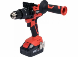 Yato vrtačka/šroubovák YATO PŘÍPADOVÁ VRTAČKA/POHON 18V LI-ION 82790 / 1x3,0Ah 75Nm / BEZKARTÁLOVÝ MOTOR