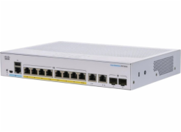 Přepínač Cisco CBS250-8FP-E-2G-EU