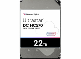 Serverový disk WD Ultrastar DC HC570 22TB 3,5'' SATA III (6 Gb/s) (0F48052)