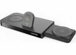 Unitek Unitek nabíječka 48W bezdrátová nabíječka s powerbankou
