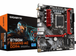 Základní deska B760M Gaming AC DDR4 s1700 2DDR4 DP/HDMI mATX