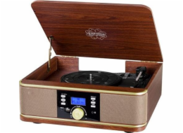 Trevi TT1042 BT, dřevěný gramofon