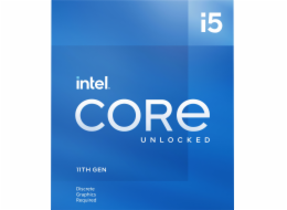Procesor Intel Core i5-11600KF, 3,9 GHz, 12 MB, OEM (CM8070804491415)