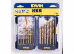 Irwin HSS válcový vrták do kovu 1,5 2 7 4,5 4 5,5 5 1 3 2,5 3,5 6 10 6,5 7,5 8 8,5 9 Sada 9,5 mm (10502500)