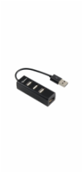 Sbox H-204 USB 4 Ports HUB Black