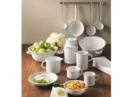 Riess RIESS - Vysoký hrnec s poklicí 3,5l 20cm Classic WEISS
