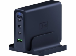 3mk nabíjecí stanice - Hyper Charging Station, 240 W, GaN, 3x USB-C + 1x USB-A