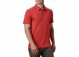 Pánské Tech Trail Polo tričko Columbia, červené, velikost M (1768701845)