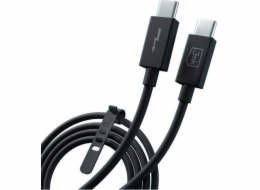 3mk datový kabel - Hyper ThunderBolt Cable 240W, černá