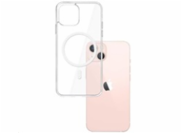 3mk ochranný kryt MagCase pro Apple iPhone 15, čirá