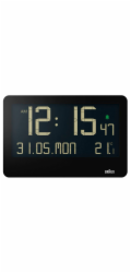 Digitální nástěnné hodiny Quartz Braun BC 14 černé
