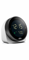 Braun BC 24 W DCF Radio alarm clock white