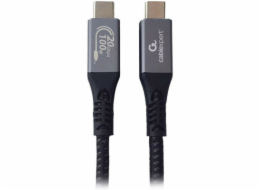 GEMBIRD Premium, Kábel USB-C/USB-C, 100W, 1,5m