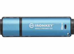 Kingston IronKey Vault Privacy 50 256 GB, USB-Stick IKVP50/256GB
