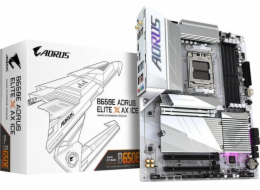 GIGABYTE MB Sc AM5 B650E AORUS ELITE X AX ICE, AMD B650, 4xDDR5, 2x HDMI, 1xUSB-C, WI-FI, E-ATX