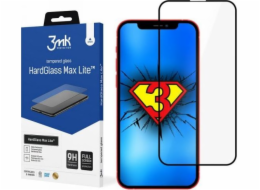 3mk tvrzené sklo HardGlass Max Lite pro Apple iPhone 13 / 13 Pro / 14, černá