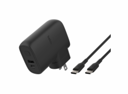 Belkin BOOST Charge Hybrid Dual Charger +Powerbk.BPZ003bt1MBK-B6