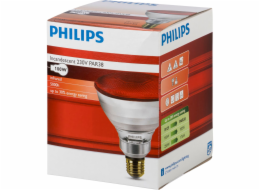 Philips infrared lamp PAR38 IR 100W E27 230V Red
