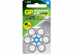 Baterie GP ZINC AIR ZA675/PR44, 1,45V, 6 ks.