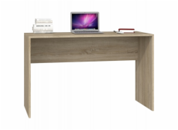 Topeshop kancelářský stůl PLUS SONOMA computer desk Oak colour dub  barva