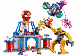Stavebnice Lego Marvel rotující busta s pavoučí sítí