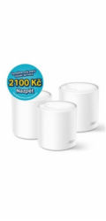 TP-Link Deco X60(3-pack) WiFi6 Mesh (AX5400, 2,4GHz/5GHz, 2xGbELAN/WAN)