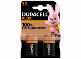 1x2 Duracell Plus 9V-Block MN1640 6LR61