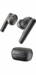 Poly VOYAGER FREE 60+ UC, bezdrátová sluchátka, smart nabíjecí case, černá