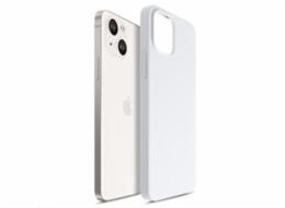 3mk ochranný kryt Hardy Silicone MagCase pro Apple iPhone 15, Silver-White