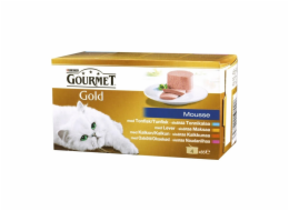 KONZERVOVANÉ EDALY PRO KOČKY "GURMET GOLD" 4 X 85 g