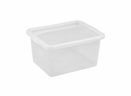 Úložný kufr OKKO BASIC BOX, 52 l, průhledný, 59,5×39,5×31 cm