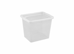 Úložný box OKKO BASIC BOX, 31 l, průhledný, 33×42,5×34,7 cm