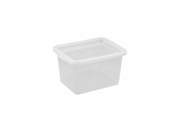 Úložný box OKKO BASIC BOX, 15 l, průhledný, 28,5×38×21,7 cm