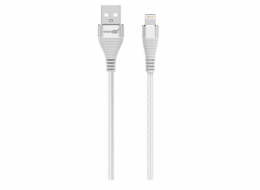 Kabel STANDARD USB Typ AM, Lightning M, 1,2m, šedý