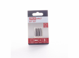 Šroubovací bity Haushalt, TX30, 25 mm, 3 ks.