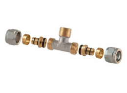 utahovací T-kus, 16 mm x 1/2", vnější závit