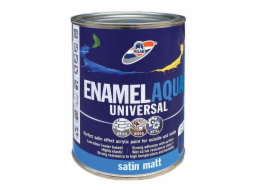 Smaltovaná barva Rilak Enamel Aqua Mat, 0,9 l, šedá