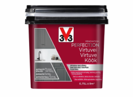 Smaltovaná barva V33 Perfection Kitchen, 0,75 l, antracit