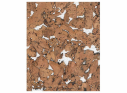 Korková stěnová krytina Condor, 300x600x3 mm, bílá