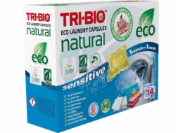 Prací kapsle TRI-BIO SENSITIVE, 14 ks.