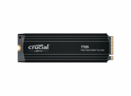 Crucial T705 with heatsink   2TB PCIe Gen5 NVMe M.2 SSD