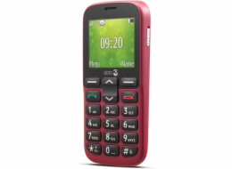 Mobilní telefon Doro 1380, červený, 4MB/8MB