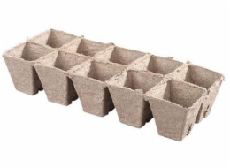 Květináč sadbovač papírový 3 ks 22x8x5,5cm - 10 sazenic