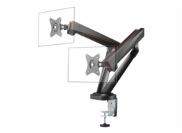 DELTACO GAM-102, DUAL Držiak na monitory 17"-32"